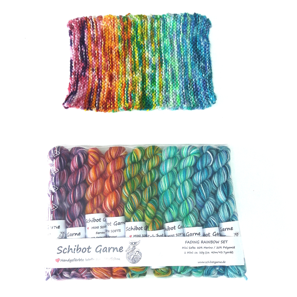 Mini Softs - Fading Rainbow Set